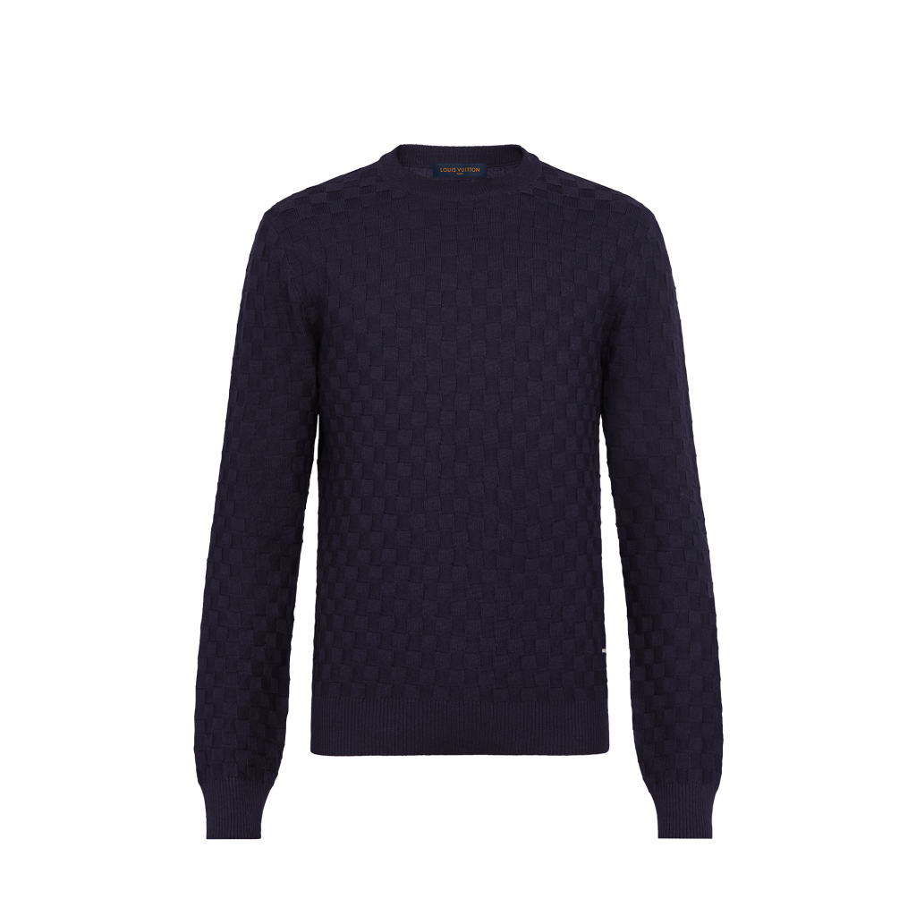 Louis Vuitton Damier Signature Crew Neck